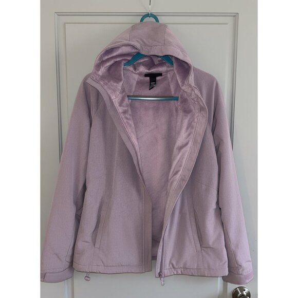 Kirkland Signature Soft Fleece-Lined Rain Jacket - Picture 6 of 8